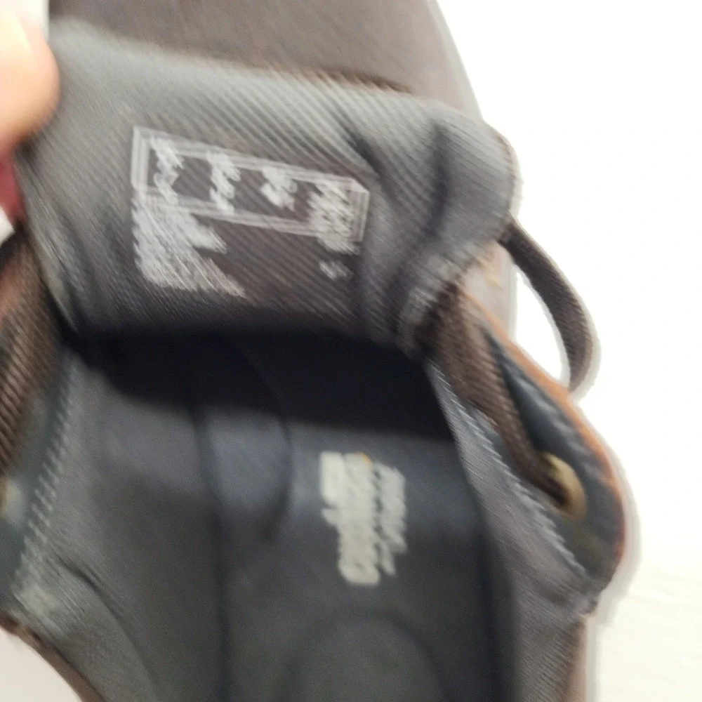 Clarks brown leather